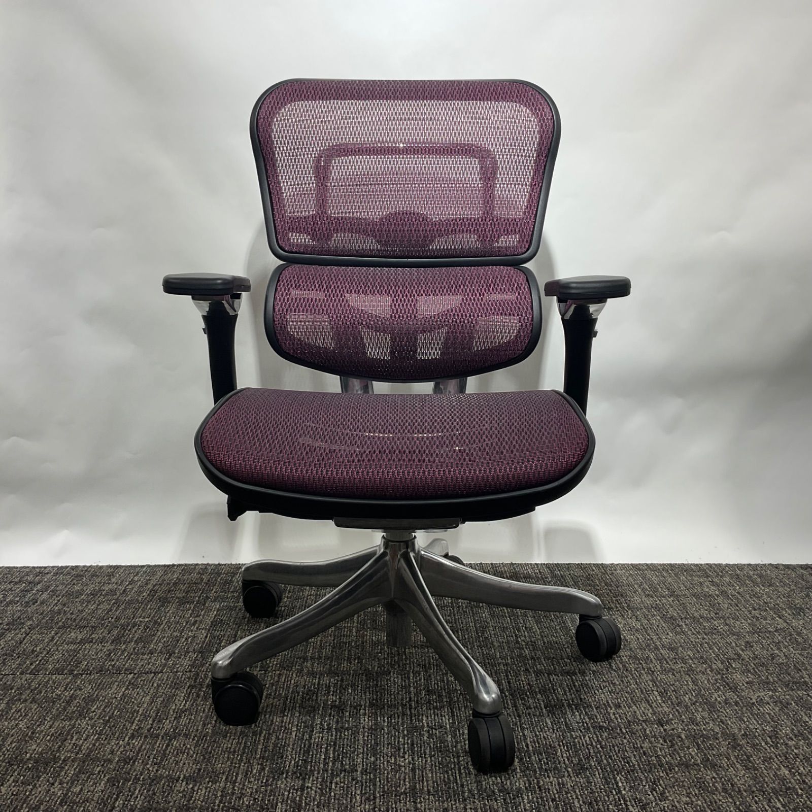 Ergohuman エルゴヒューマン Ergohuman Pro Low Type エルゴヒューマン プロ ロータイプ 動作良好!! 清掃済み 2015年製