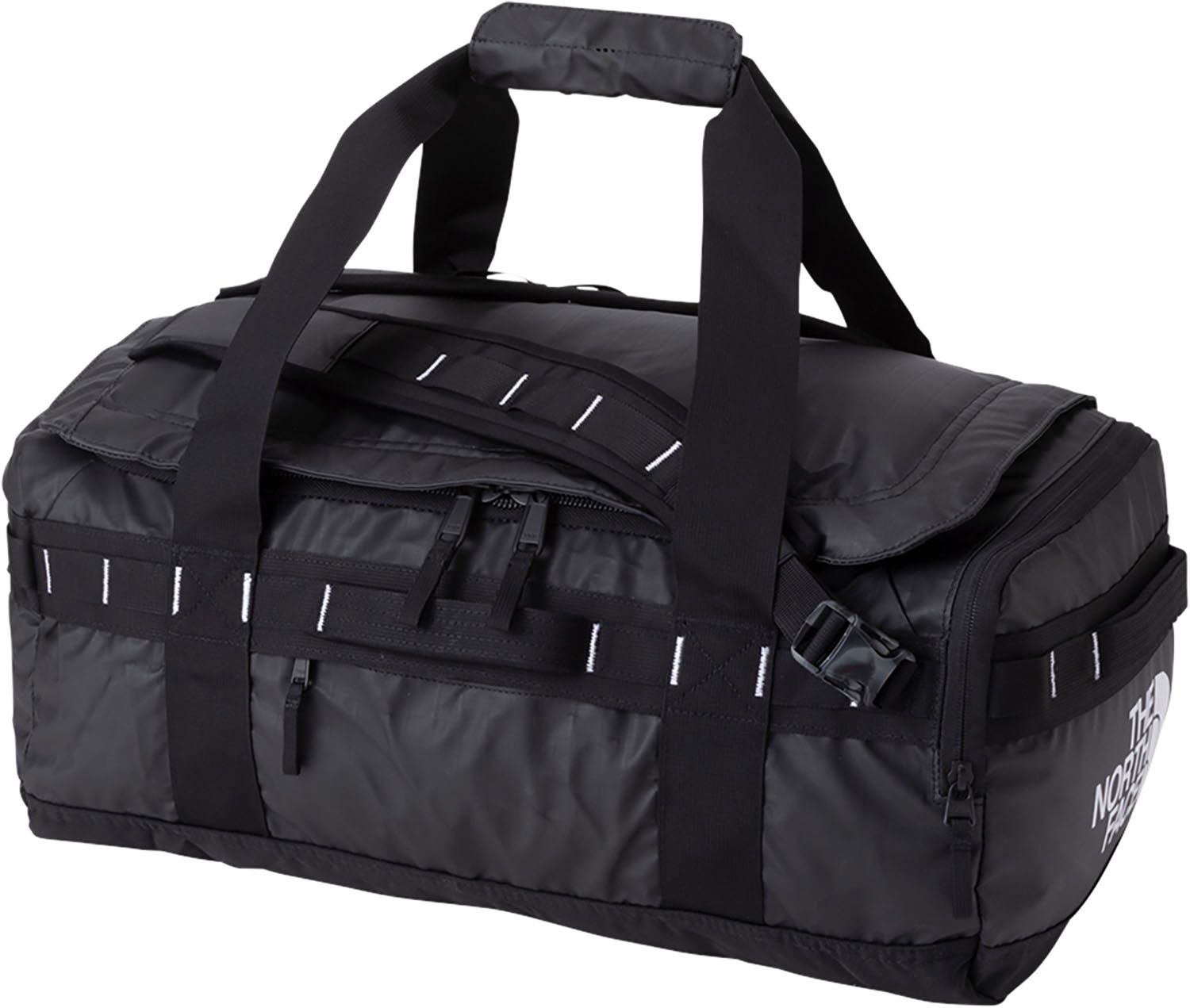 ザ ノース フェイス THE NORTH FACE アウトドア ベースキャンプボイジャーライト42L BC VOYAGER LITE 42 メンズ レディース バッグ ダッフルバッグ ボストンバッグ 旅行 遠征 合宿 NM82 KW ブラック×ホワイト