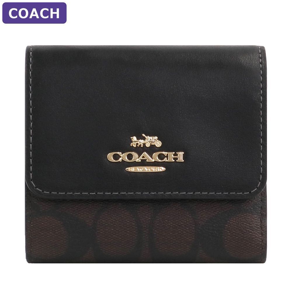 コーチ COACH 財布 二つ折り財布 CE930 IMAA8 ミニ財布 シグネチャー