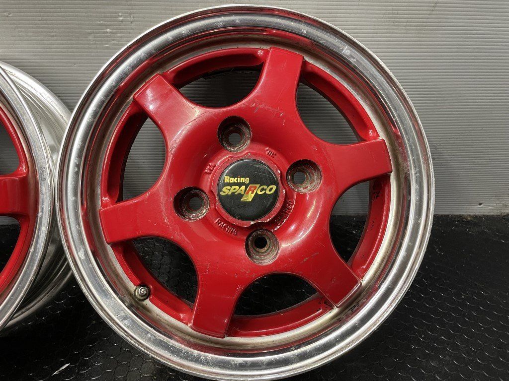 CRIMSON RACING SPARCO クリムソン レーシングスパルコ 13インチ 4本 