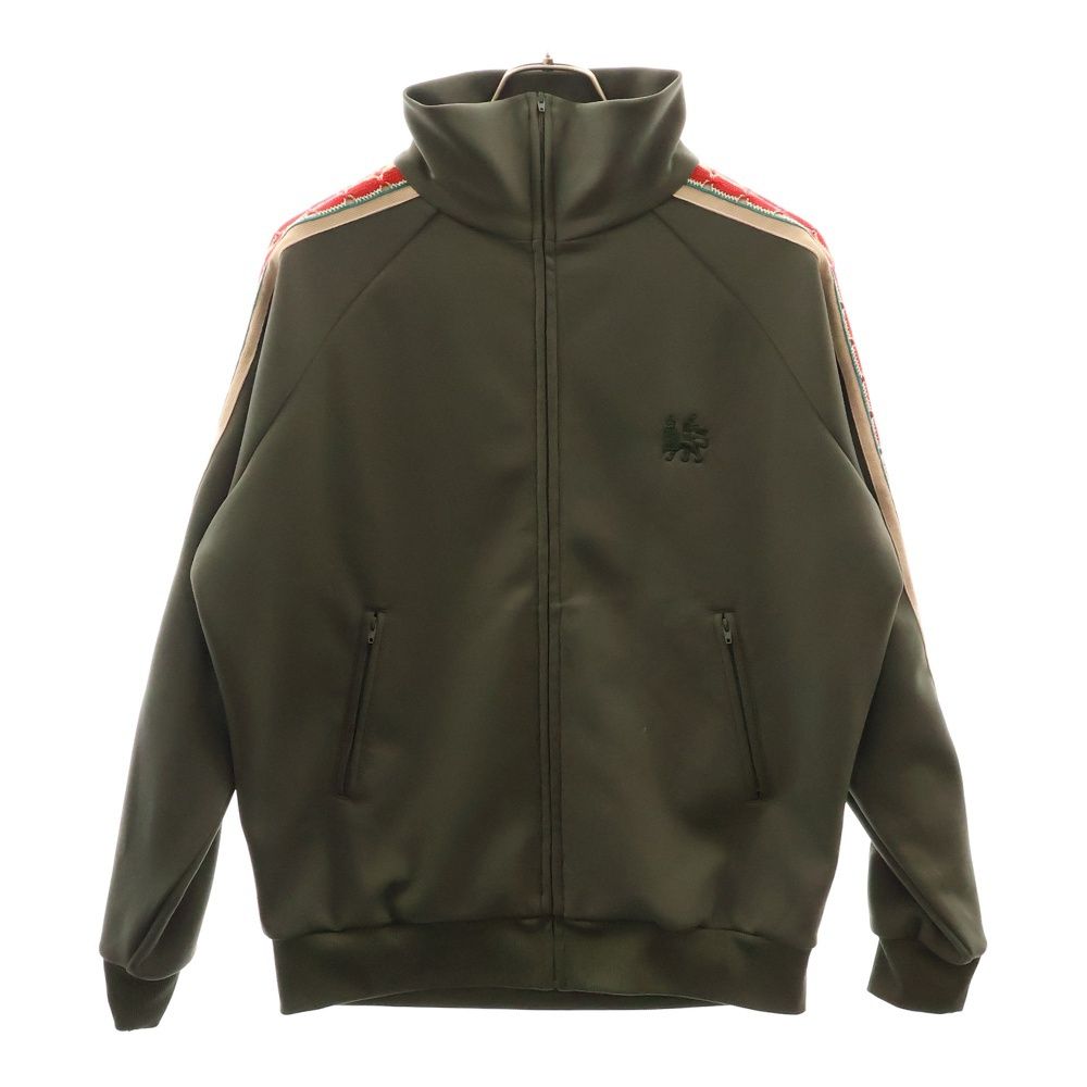 SASQUATCHfabrix． (サスクワァッチファブリックス) 23SS LACE TAPE TRACK JACKET レース テープ トラックジャケット カーキ 23SS-CSS-001