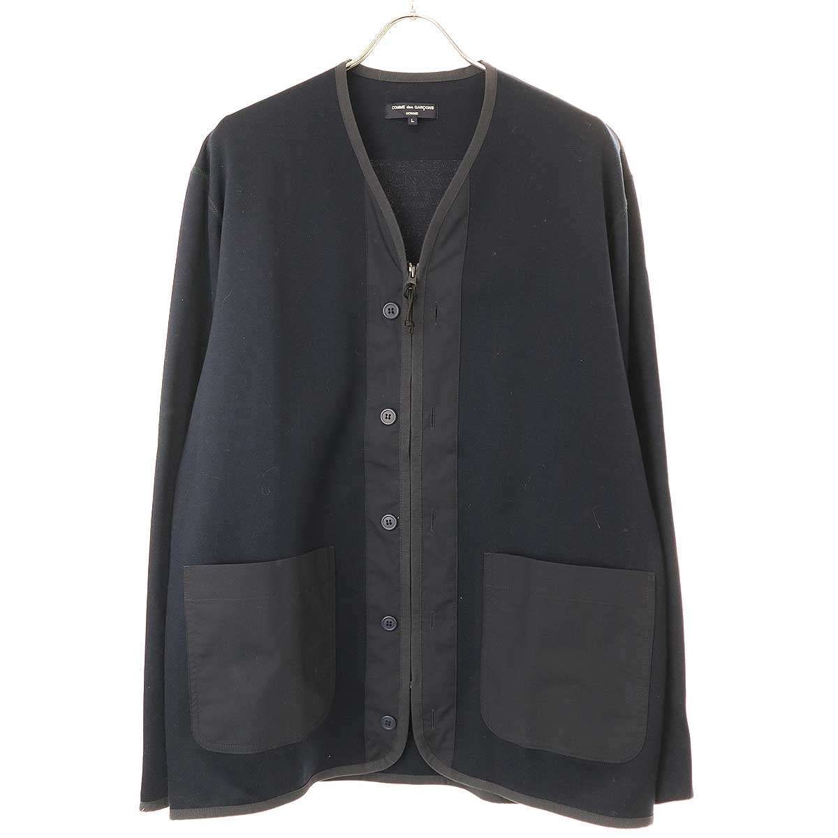 新品同様 COMME des GARCONS HOMME コムデギャルソンオム 22SS コットン ジャケット・アウター