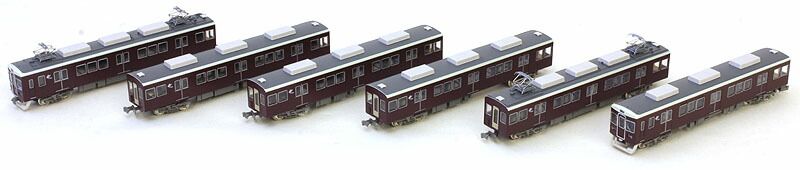 阪急7000/7300系基本6両編成セット(動力付き) 【グリーンマックス