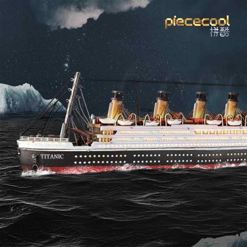 Piececool(ピースクール) 立体パズル タイタニック号 英国豪華
