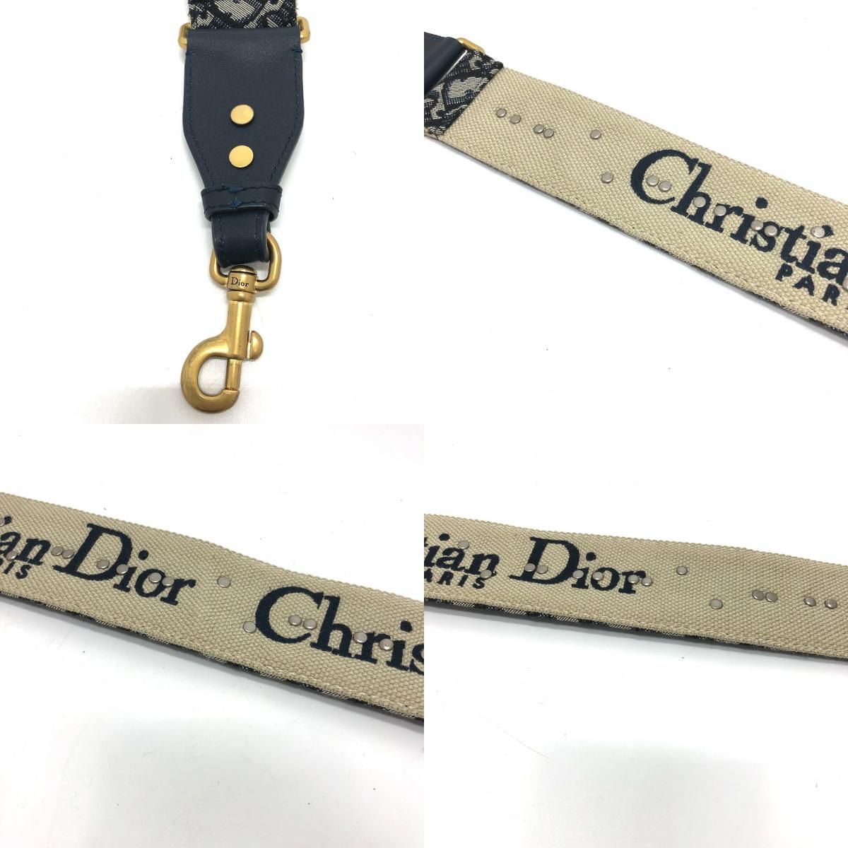Dior - ディオール Dior ロゴ メダリオン オブリーク ストラップのみ ショルダーストラップ キャンバス ネイビー 楽天市場】Dior ディオール オブリーク ロゴ メダリオン