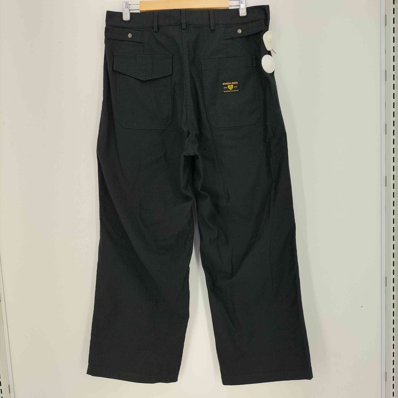 ヒューマンメイド Wide Drawstring Pants Human Made: Men's Wide Cropped Pants (Beige) | DSMNY E-SHOP