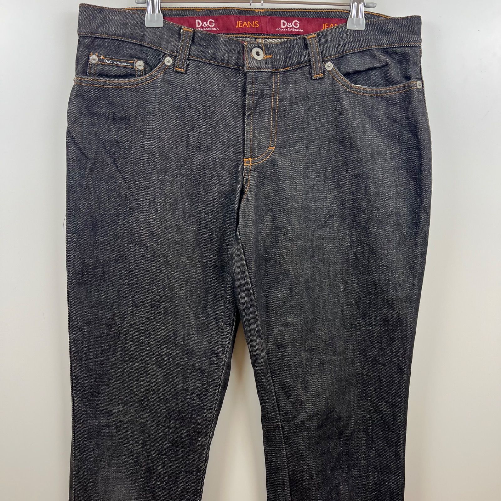 DOLCE&GABBANA D&G 00s superior many zip slit denim pants 30 