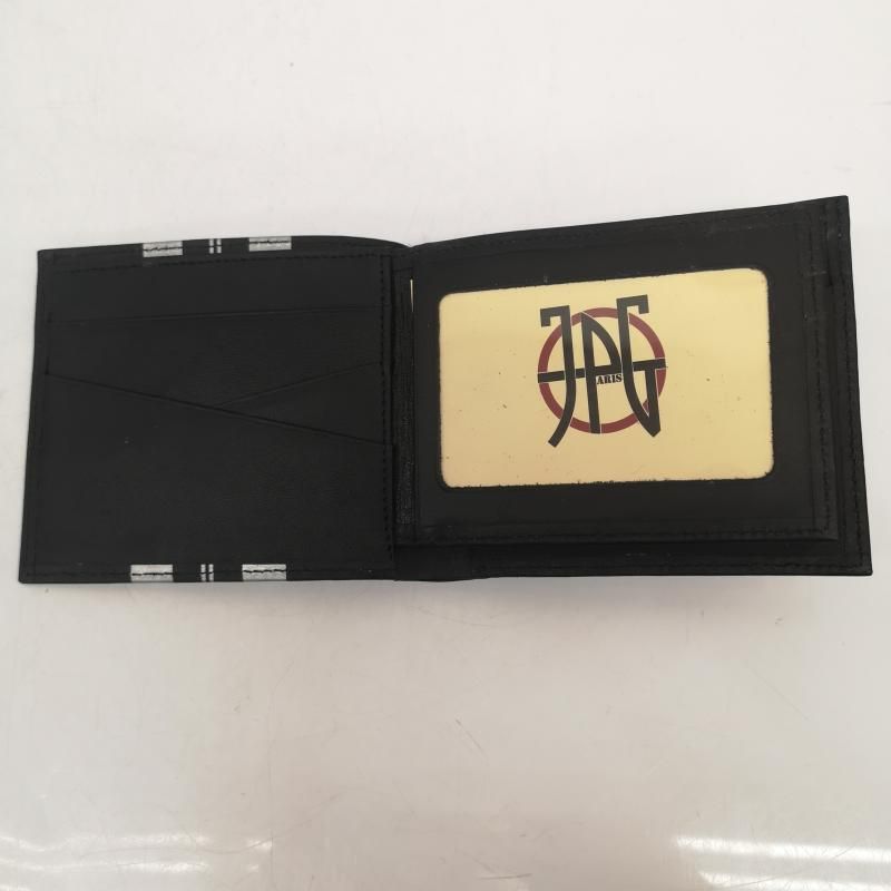 （破格希少‼️）Jean Paul GAULTIER 二つ折り財布 ロゴプレート Jean Paul Gaultier ジャンポールゴルチエ 財布 二つ折り 90s