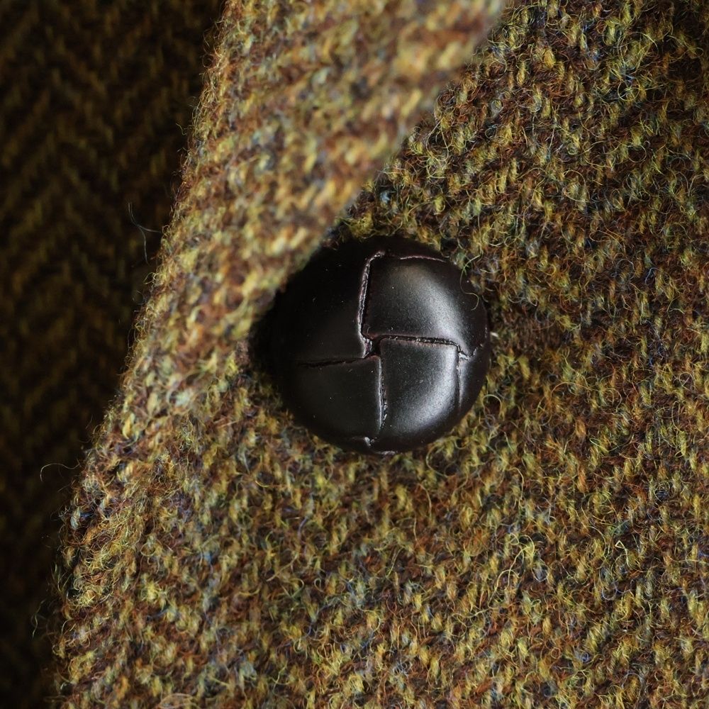 KAPITAL キャピタル ウールヘリンボーン バナナJKT シングルテーラードジャケット ブラウン K1910LJ115 KANDAIZUMI_COM