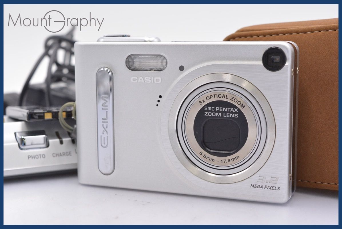 【美品】CASIO EXILIM EX-Z3 コンデジ【箱付・動作品】 CASIO EXILIM EX-Z3 Silver Compact Digital Camera Body ONLY