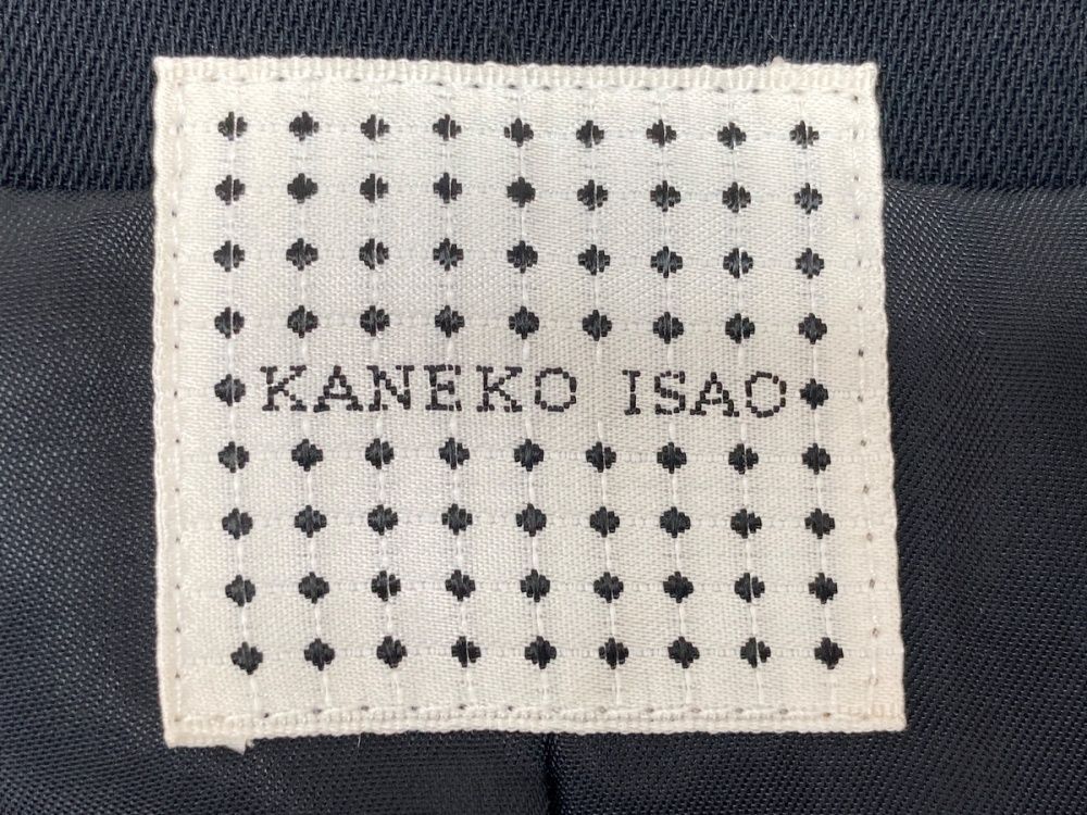 カネコイサオ KANEKO ISAO JACKET ノーカラー ピコフリル
