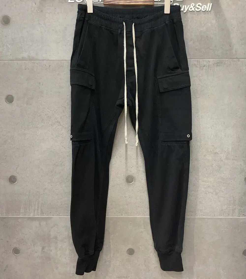 ＃ 52 Rick Owens リックオウエンス カーゴジョガーパンツ 黒 ru19s2396 ー E061428