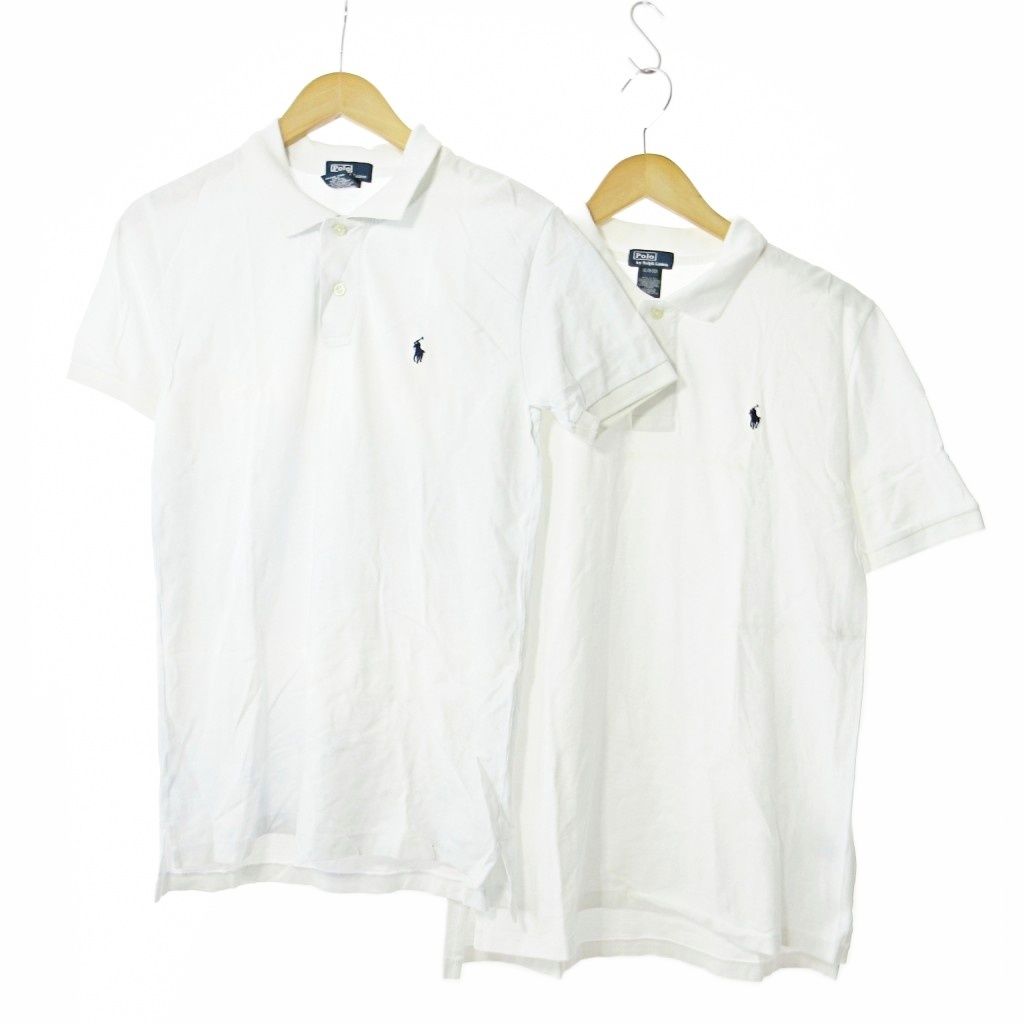 新品 90s POLO Ralph Lauren 半袖ポロシャツ ホワイト 白 ポロ バイ ラルフローレン Polo by Ralph Lauren 90s ポロシャツ