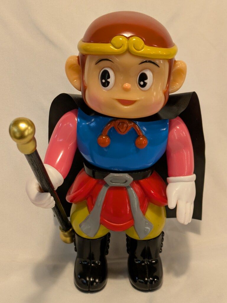 新品 未開封 パレット玩具 少年西遊記 孫悟空 杉浦茂 ソフビ