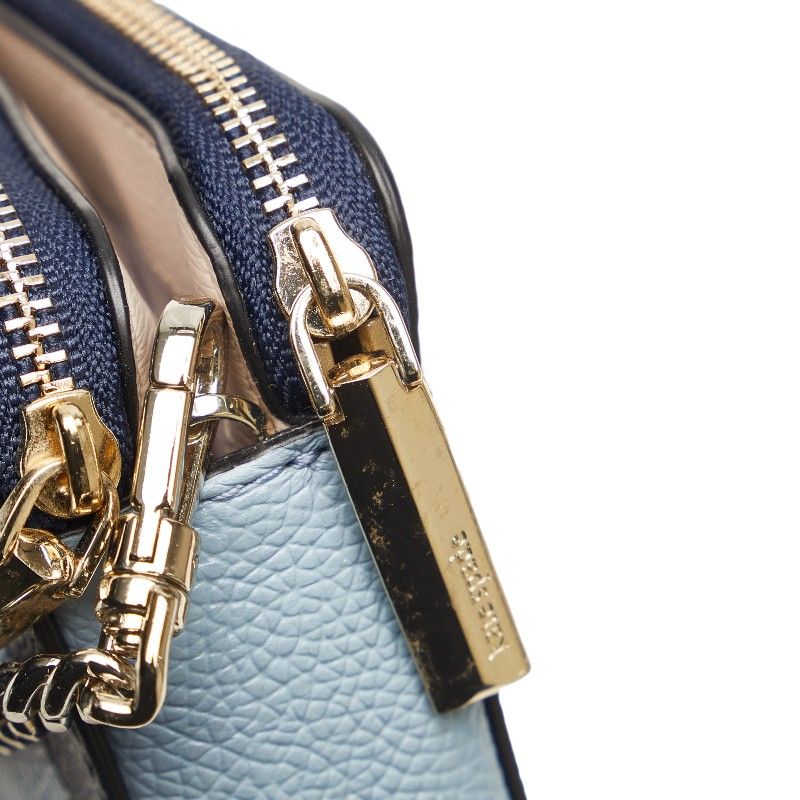 ケイトスペード マルゴー ダブルジップ バイカラー チェーン  