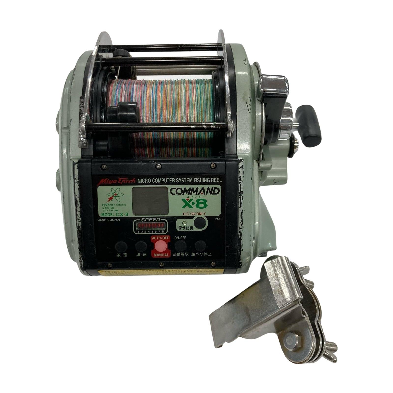 Miya Epoch コマンドX8 CX8 12V 電動リール COMMAND X-8 電動リール MODEL CX-8 Miya Epoch コマンドX8 CX8 12V