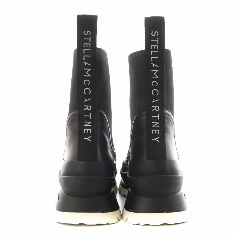 STELLA MCCARTNEY◆ロゴ サイドゴア ショートブーツ 送料込 STELLA McCARTNEY【関税込み】ロゴ サイドゴア ショートブーツ