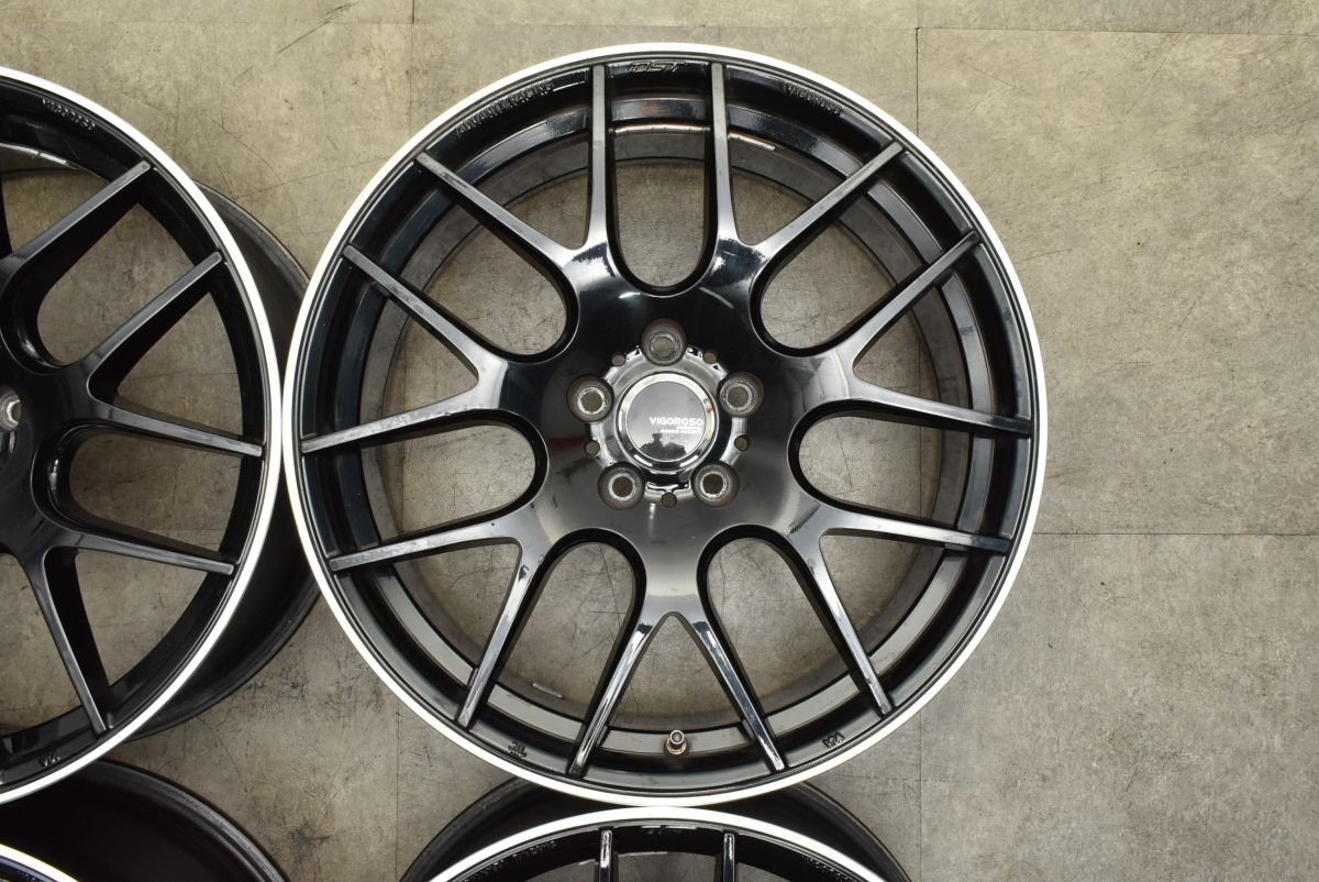 程度良好品】ADVANTI RACING VIGOROSO N765 19in 8J +48 PCD112