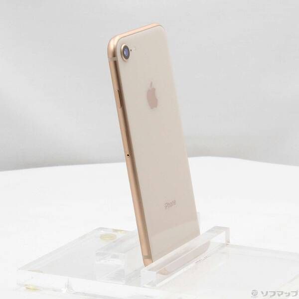 驚きの破格値，爆買い 〔中古品〕 iPhone8 256GB ゴールド MQ862J／A SIM