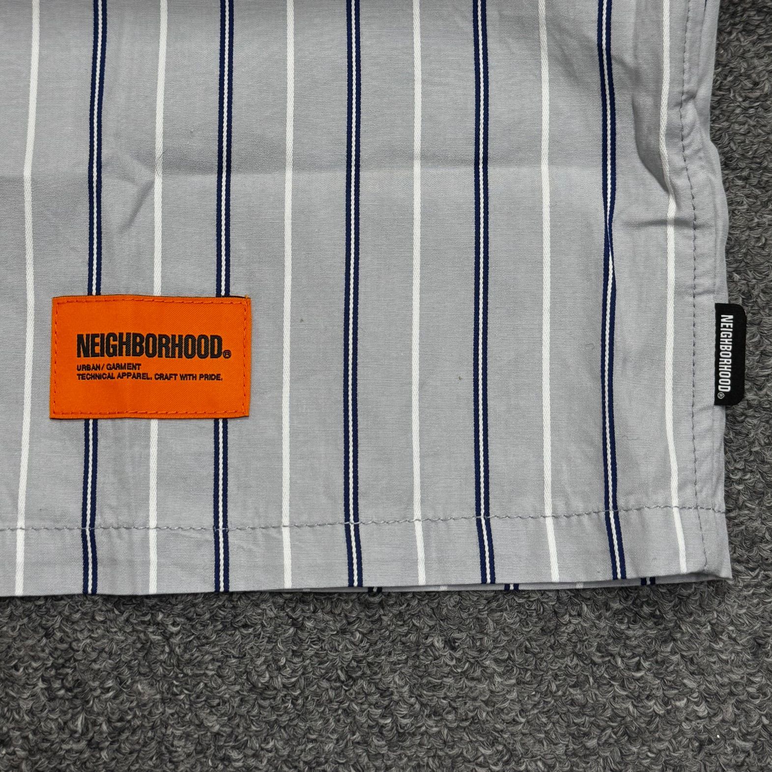 参考上代25300円 未使用品 NEIGHBORHOOD 24AW STRIPE WORK SHIRT 参考上代25300円 未使用品 NEIGHBORHOOD 24AW STRIPE WORK SHIRT
