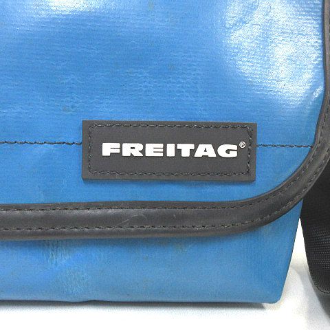 フライターグ FREITAG ショルダーバッグ ボディバッグ かばん 青 