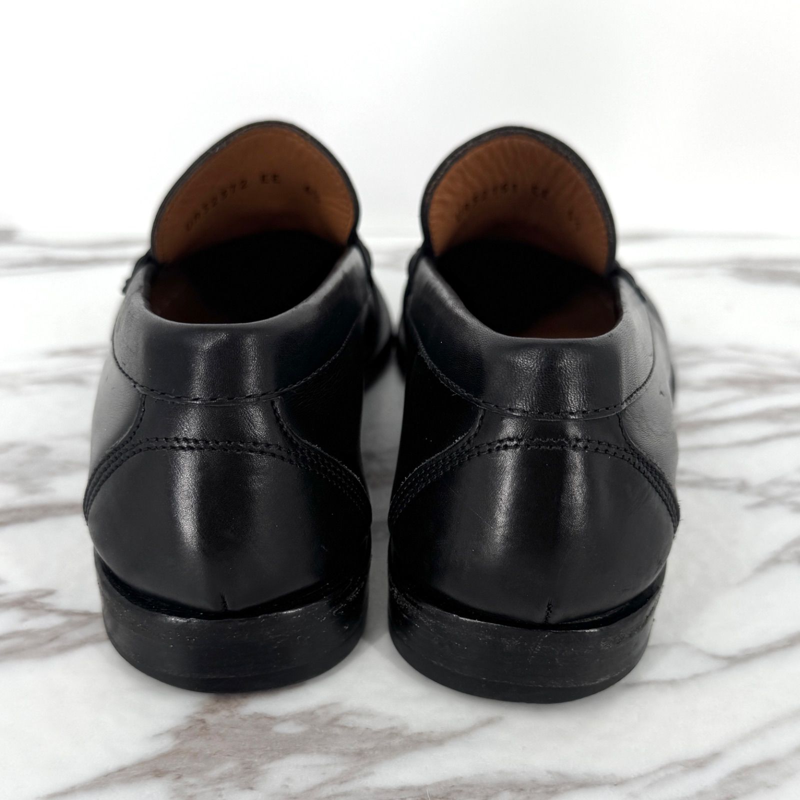 本革 SALVATORE FERRAGAMO ローファー UR32372EE 6.5 ブラック