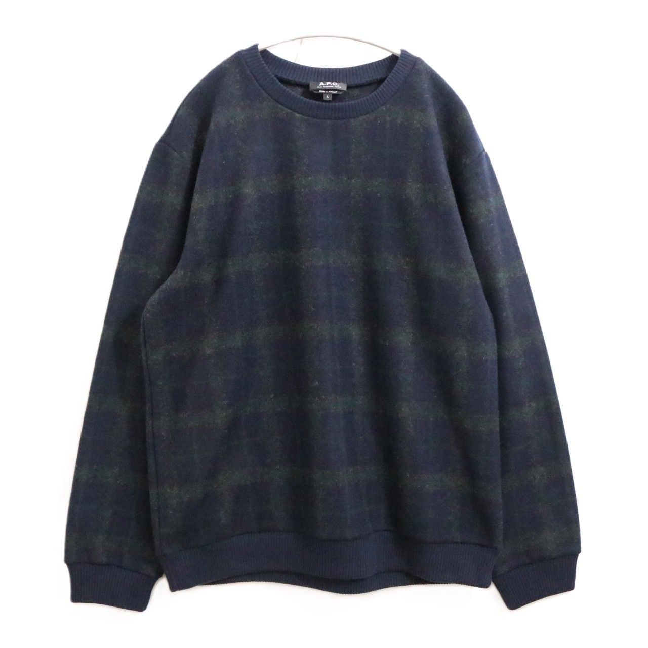 中古A】A.P.C. アーペーセー L メンズ クルーネックスウェット