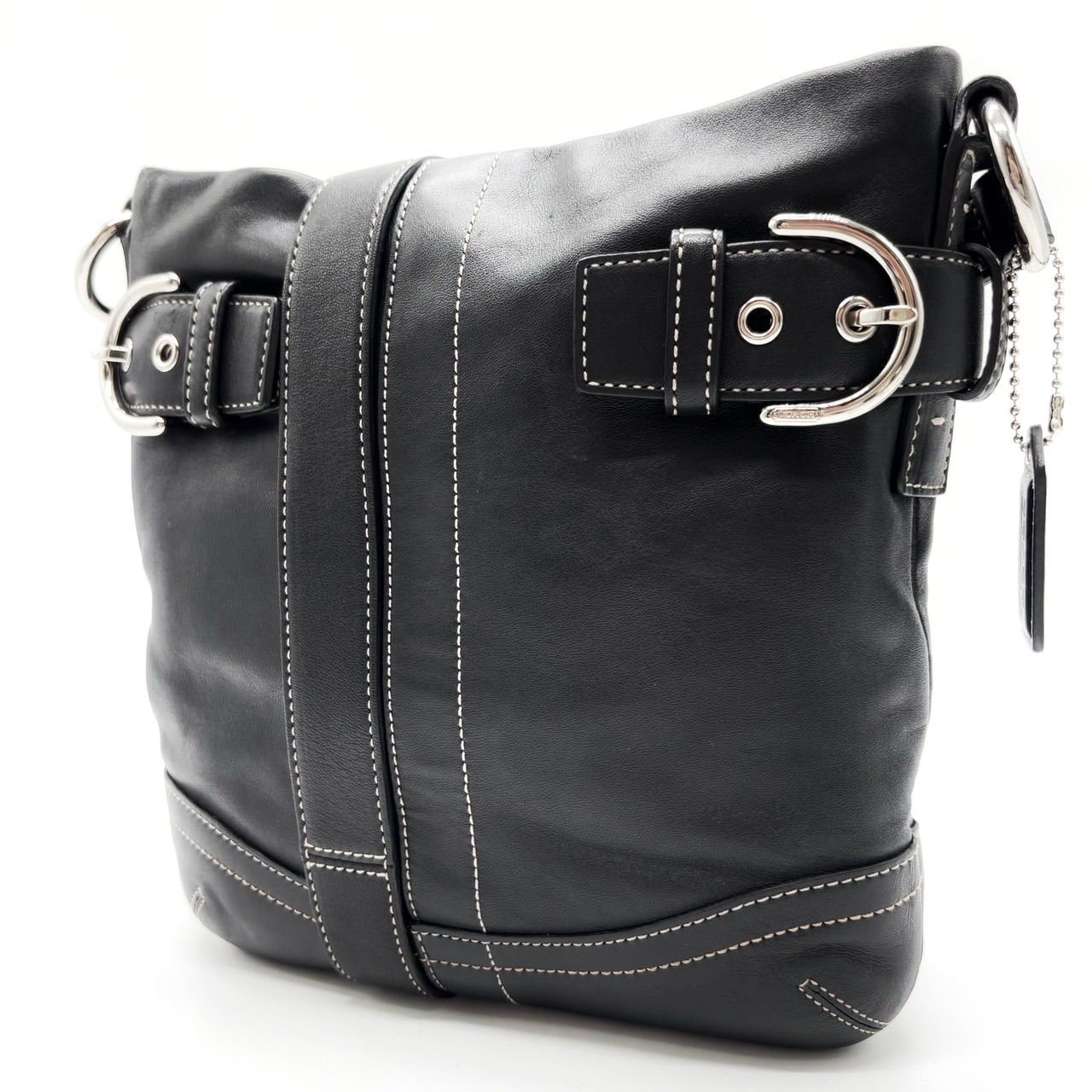 ✨美品✨ COACH コーチ ショルダーバッグ トートバッグ バックル 