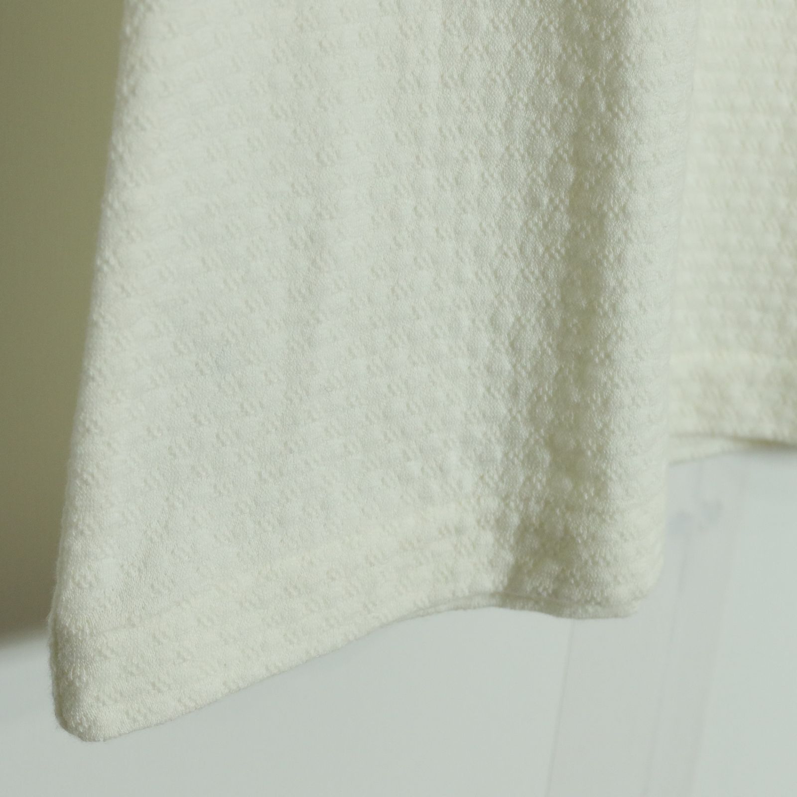 ピンクハウス☆タートルネックカットソー 大きいサイズL 白系