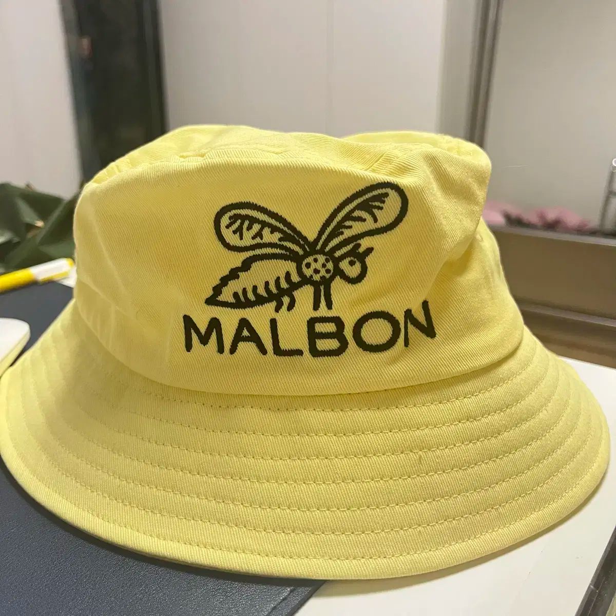 マルボン ハット バケットハット MALBON バケットハット ブラック 帽子