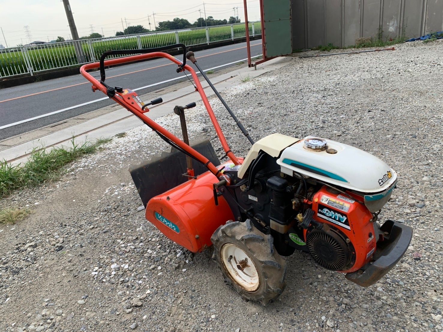 埼玉発】クボタ 耕運機 TR60 最大5.5馬力 ガソリン リコイル 耕運幅 