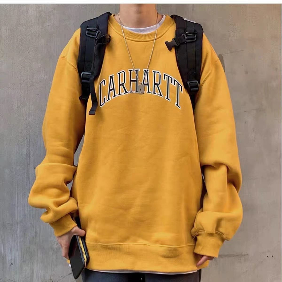 Carhartt カーハート トレーナー 長袖 スウエット トレーナー　ロゴスウェット