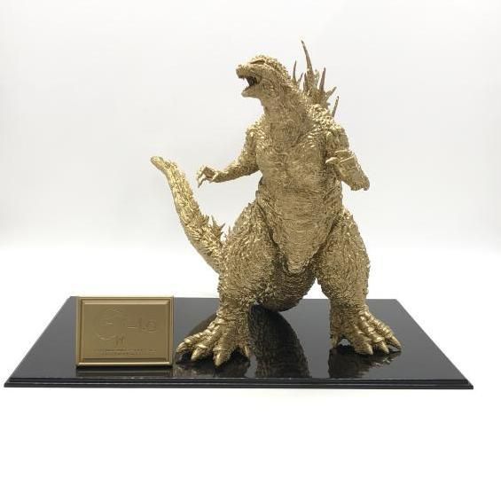 中古】開封・箱イタミ)SOFVICS ゴジラ(2023) ゴールドカラーVer