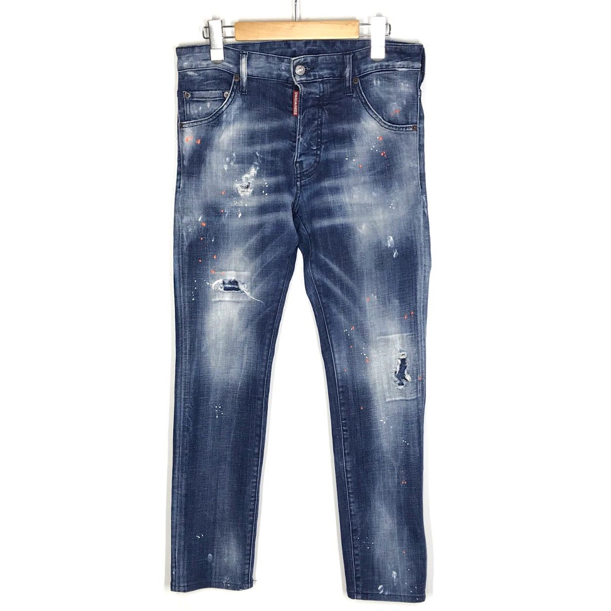 倉吉店 DSQUARED2 | ディースクエアード デニムパンツ COOL GUY JEANS S74LB0798 S30342 インディゴ サイズ 42 107