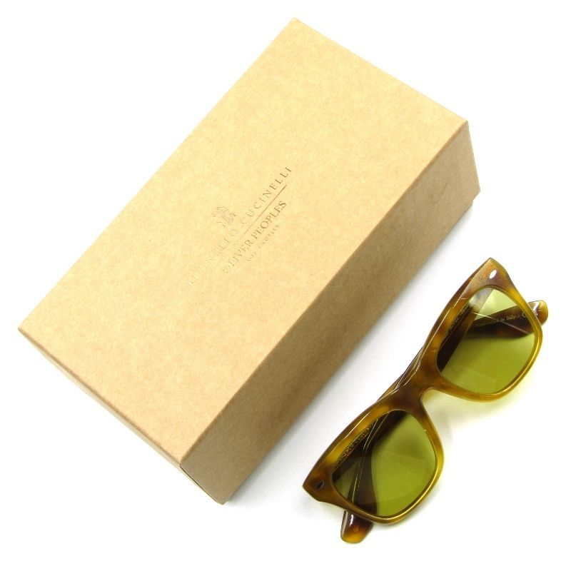 OLIVER PEOPLES L.A. × BRUNELLO CUVINELLI オリバーピープルズ サングラス OV5497SU Mr.Brunello 14084C Vintage LBR65007490