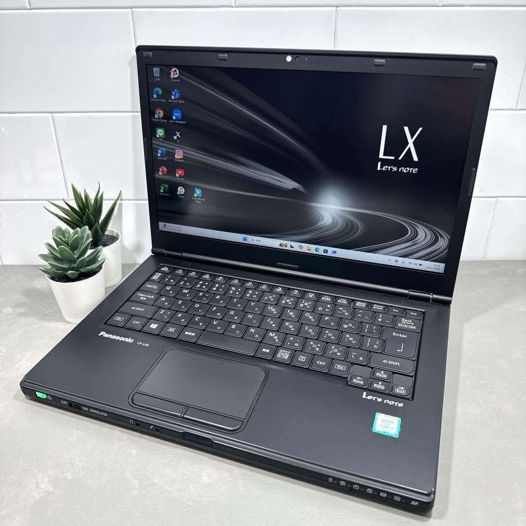 超希少】レッツノートジェットブラックCFLX☘️corei7☘SSD512 - メルカリ