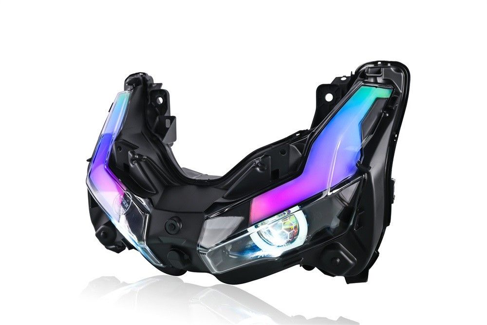 ヘッドライト プロジェクター エンジェルアイ HID ADV160 2025 以降 adv150 ADV 2020-2025 DECORATOM_COM_BR