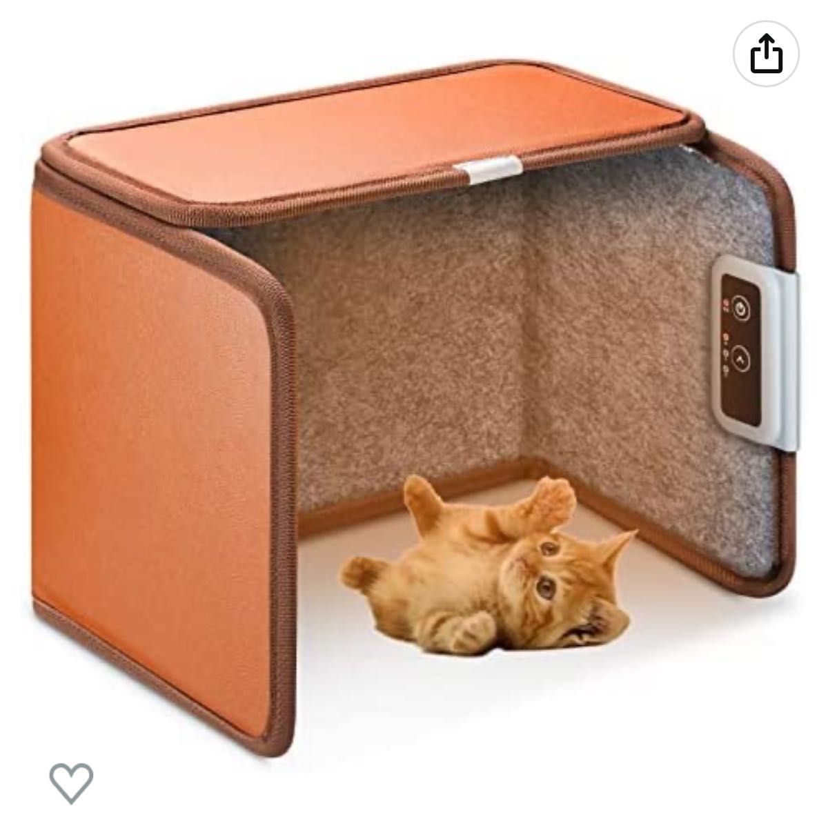 【中古】ミニ パネルヒーター WL1002 ブラウン系