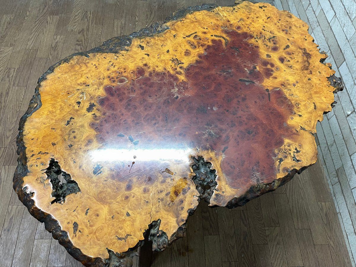 花梨 一枚板 センターテーブル サイドテーブル 座卓 和家具 ロー