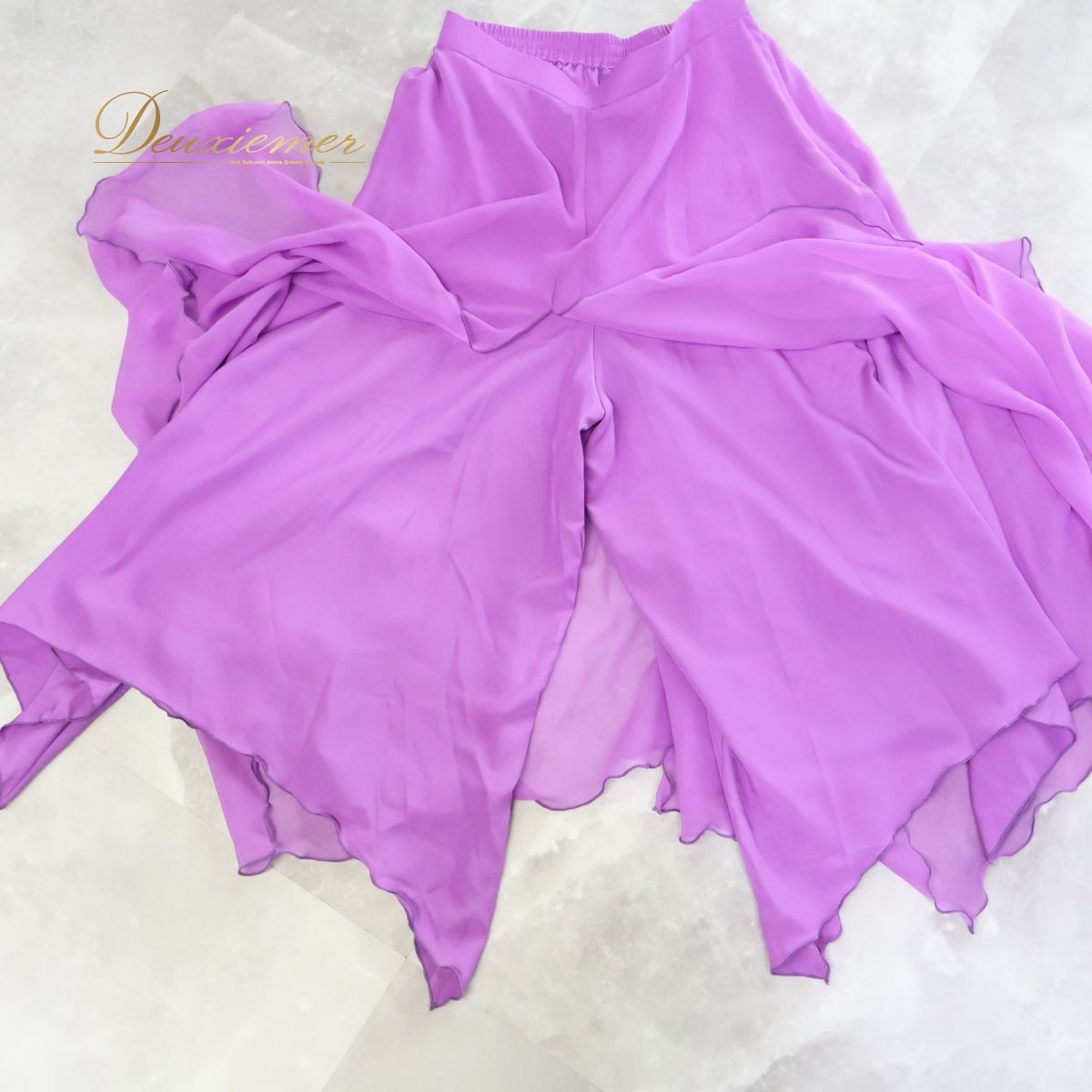 チャコットの社交ダンス用ロングスカート チャコット社交ダンスロング