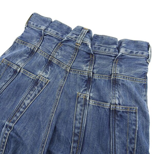 Maison MIHARA YASUHIRO ダブルウエストデニムパンツ Maison MIHARA YASUHIRO - ダブルウエストパンツ - Double Waist