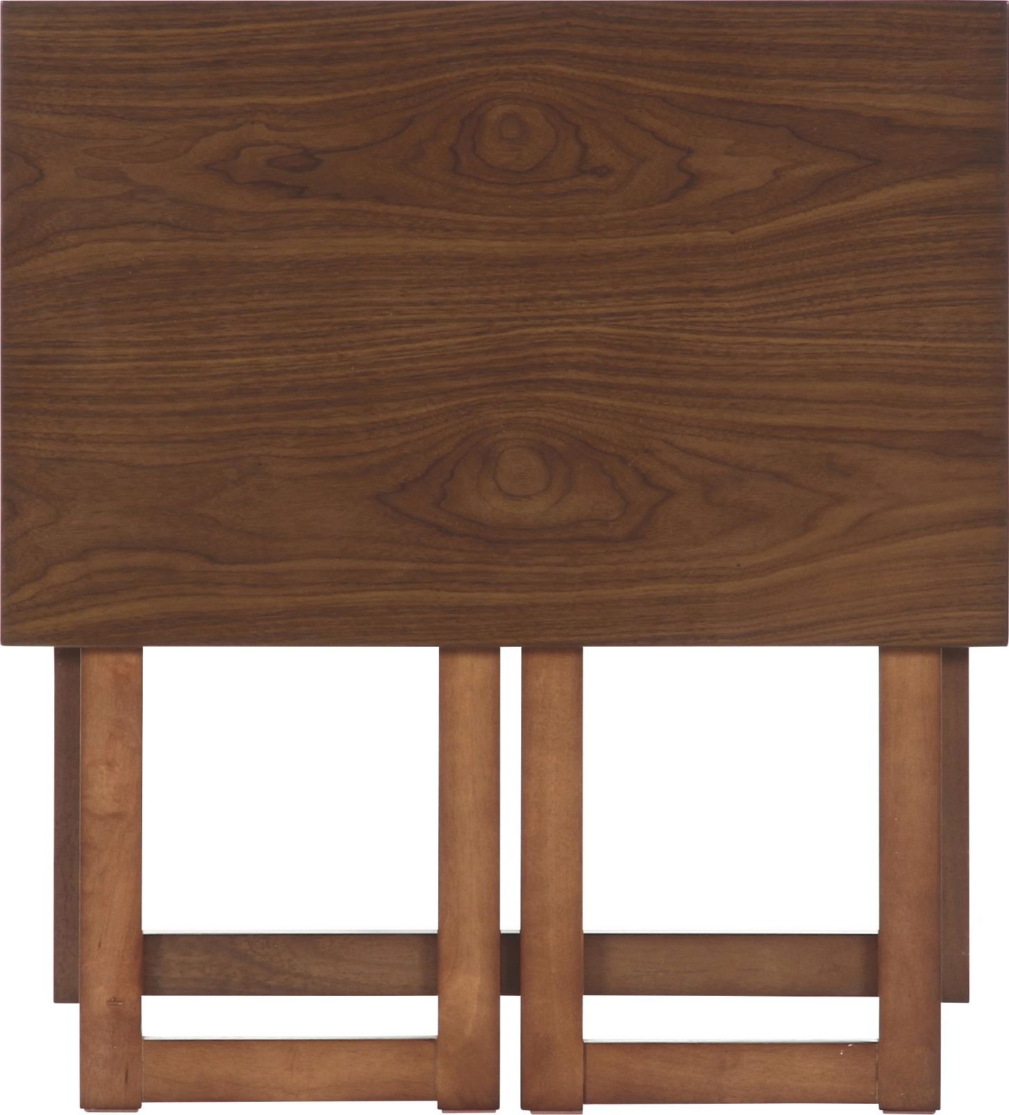 95782 ミラン 完成品 学習机 コンパクト収納 天然木 ブラウン 幅70×奥行45×高さ69cm デスク 折りたたみテーブル 不二貿易 MARWIL-DEMENAGEMENTS_CH