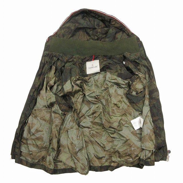 モンクレール MONCLER ナイロンパーカー 迷彩 マウンテン