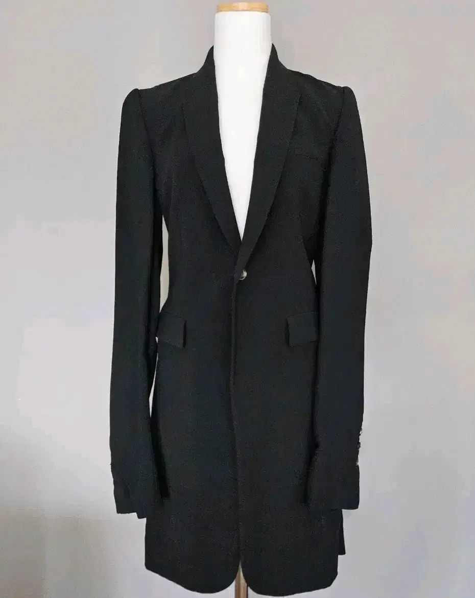 RICK OWENS リック オーウェンズ 黒 ロング ジャケット