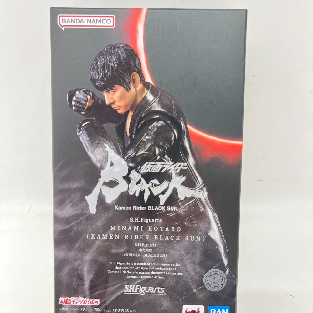 06w3698 BANDAI  仮面ライダー　BLACK　SUN  S.H.Figuarts  南光太郎  仮面ライダーTOY  【中古品】