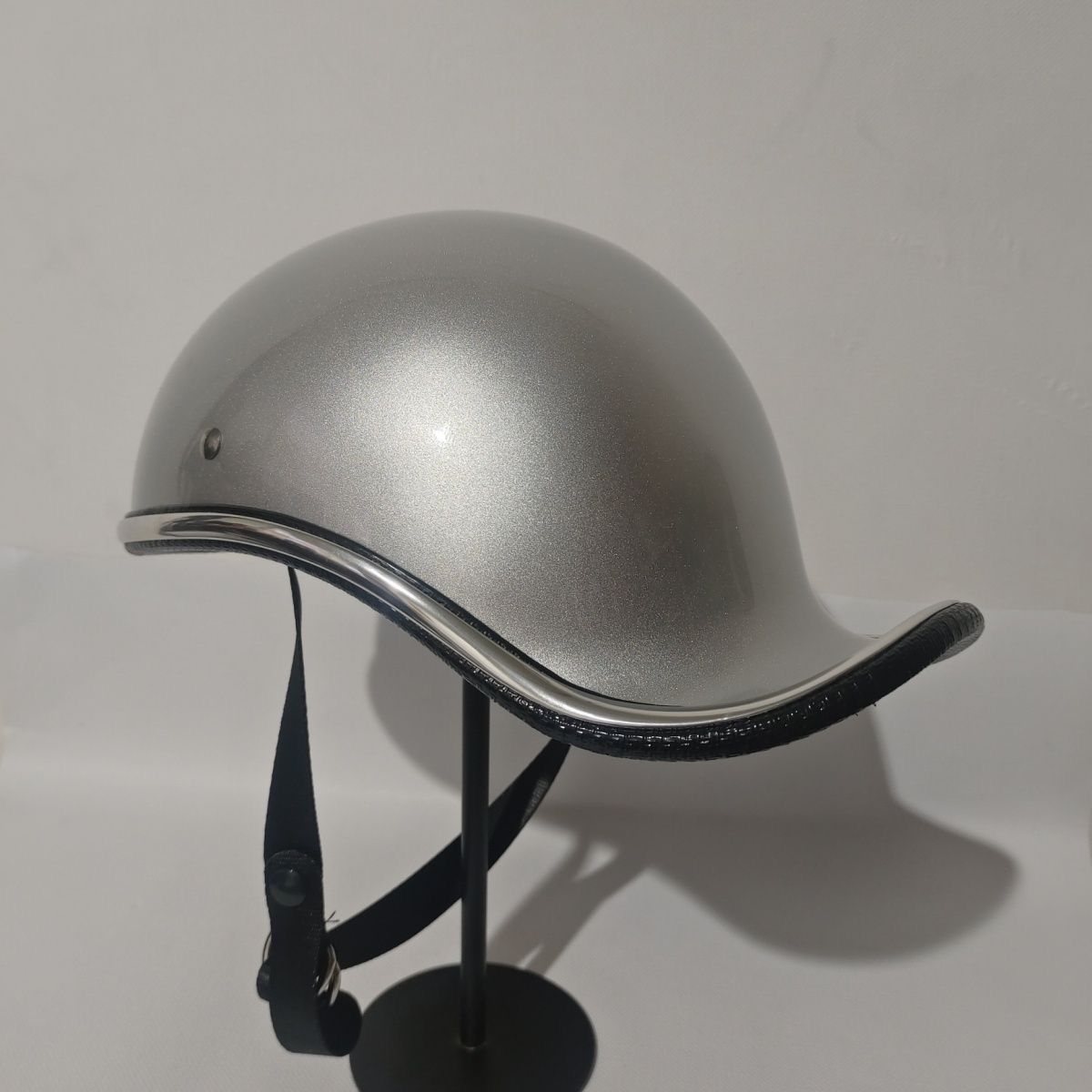 レトロ風 ハーフヘルメット（全10色）ヴィンテージ半キャップ 半ヘル 