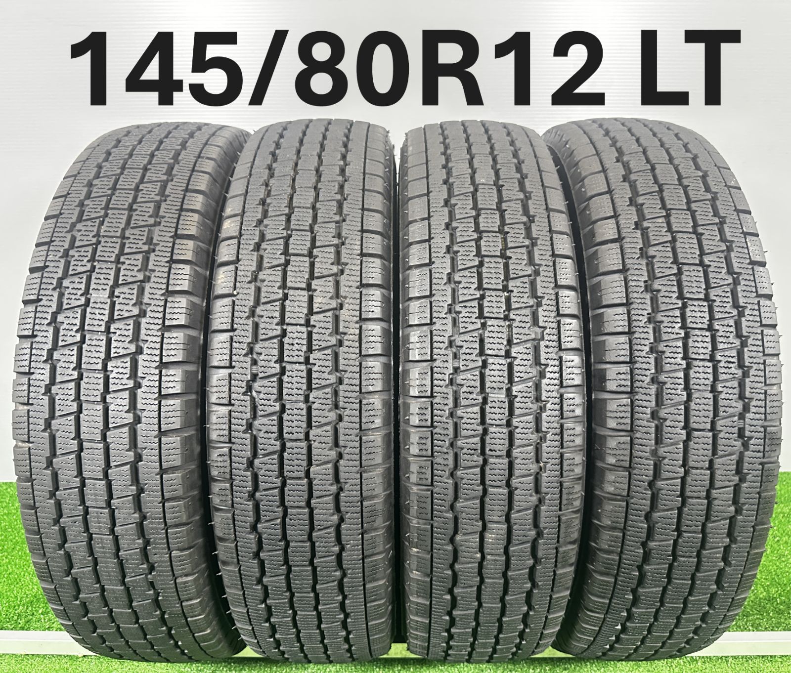 145 80R12 LT ブリヂストン W300 製 4本 冬タイヤ スタッドレス TA400