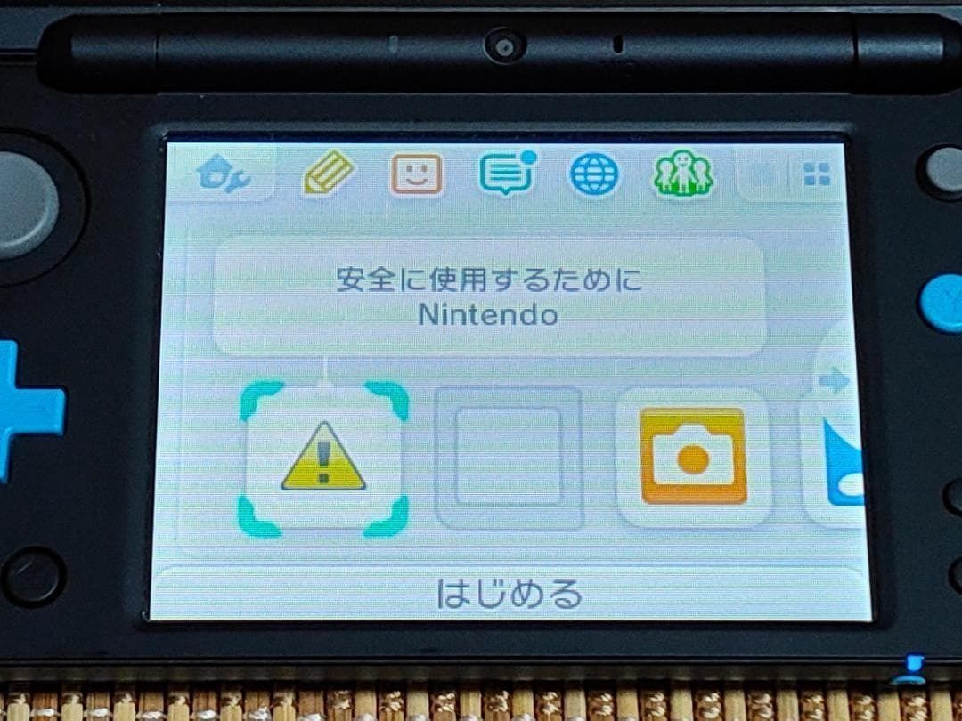 本体のみ New2DSLL ブラック×ターコイズ F UP786_INFO