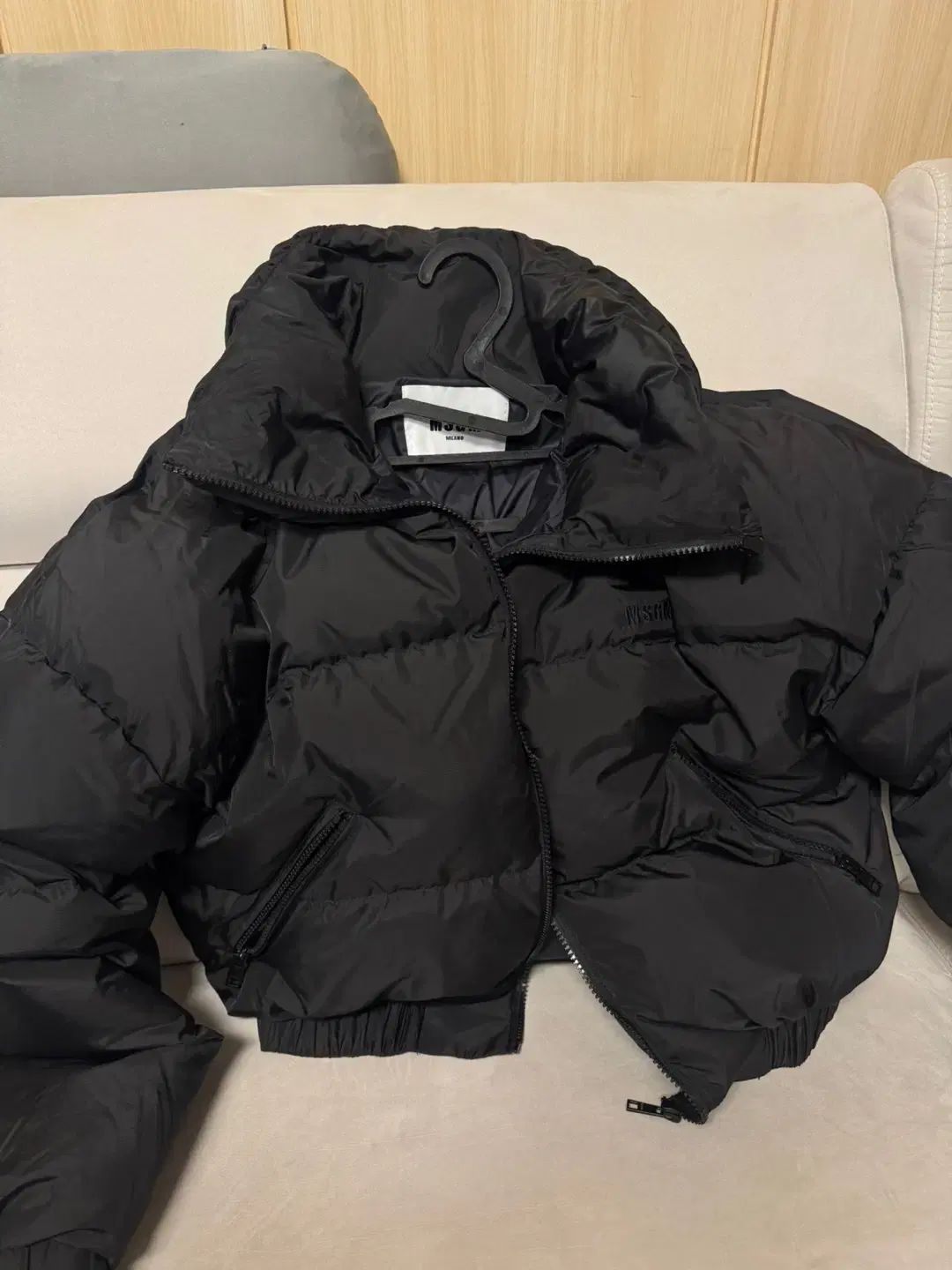 MSGM - MSGM◇ダウンジャケット 黒 38 S◇新品未使用の通販 by