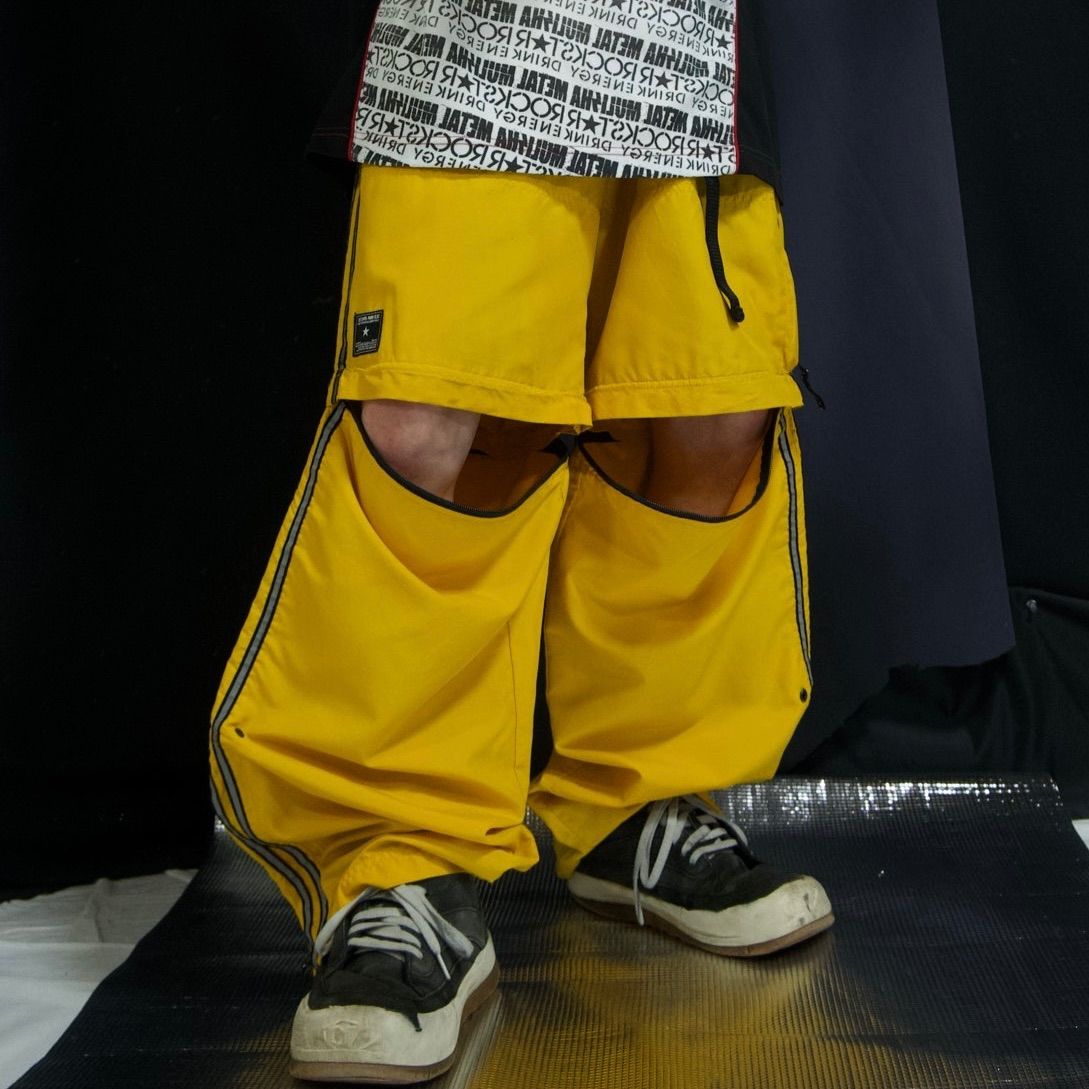 00s OLD NAVY ポリウレタンコーティング デタッチャブル